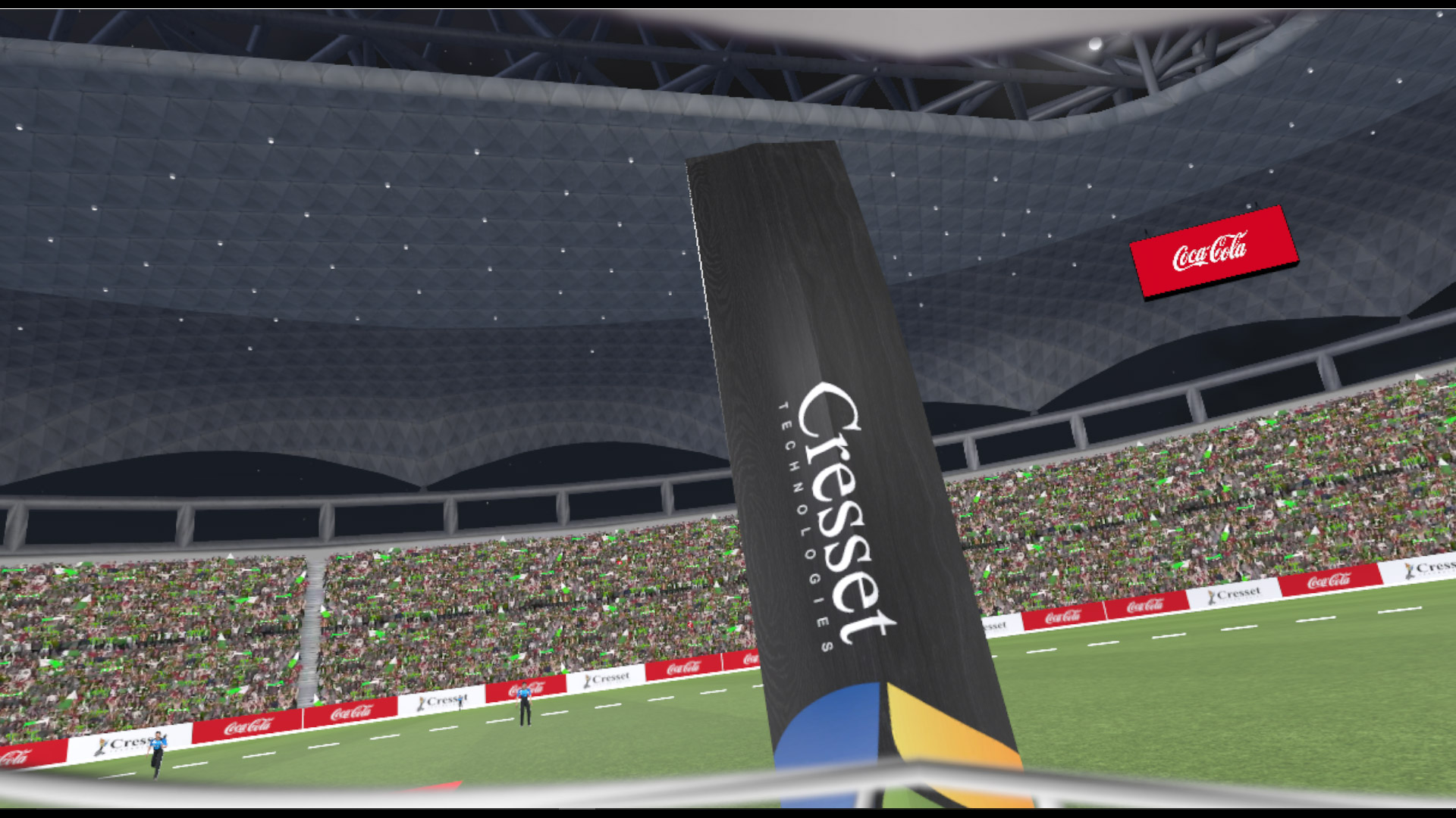 Breathtaking visuals and immersive sound in VR cricket