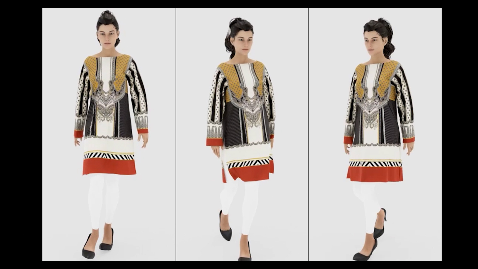 Real-time visualization of clothing designs with Evolve Cloth Simulation